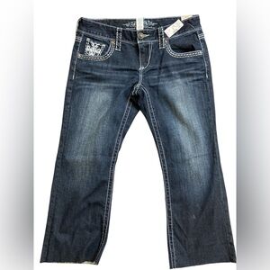 Maurices premium brand jeans size 9/10 Short
